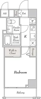 ミリアレジデンス駒込【4階】の間取り