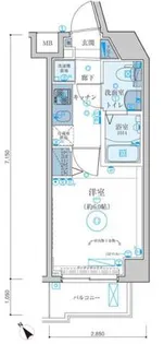 リヴシティ東池袋【3階】の間取り