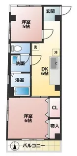 伊藤マンション【2階】の間取り