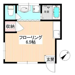 メゾンドフルール【1階】の間取り