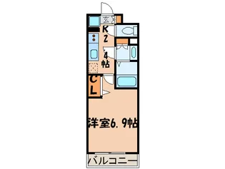 N、S、ZEAL大曽根【5階】の間取り