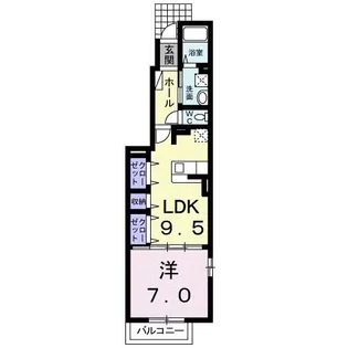 ステラート大塚B【1階】の間取り