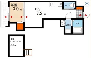 La vita天神川【3階】の間取り