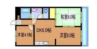 サンシャインマンション【3階】の間取り