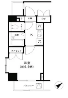 T&G東池袋マンション【9階】の間取り