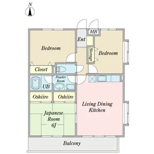トーク・ステージ【2階】の間取り