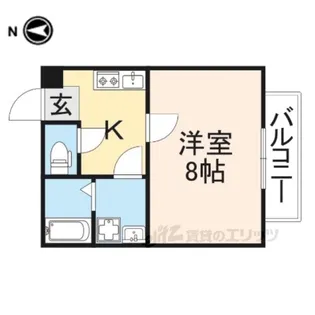 ヴィクトリー3【1階】の間取り