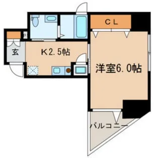 秋葉原 デ・プレ【5階】の間取り