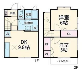 ブライティ高林の間取り