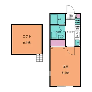 ニコガーデン新百合ヶ丘【2階】の間取り