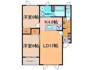 ALPHAI【3階】の間取り