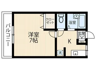 レトアK【1階】の間取り