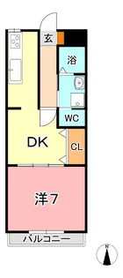 サンライズ【2階】の間取り