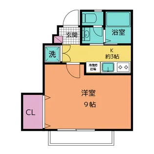 リヴェールジュネス【1階】の間取り
