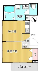アロン・ド池尻【2階】の間取り