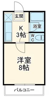 Wing Shallow【3階】の間取り