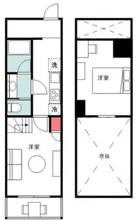板橋マンション【3階】の間取り