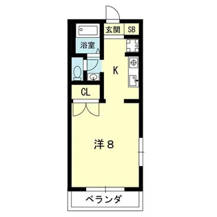 ロイヤルハイツ・笠【3階】の間取り