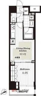 オープンレジデンシア日本橋横山町【13階】の間取り