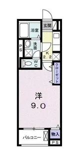 ブリーズ マツバラ 79【4階】の間取り
