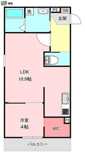 LFB APARTMENT神原【2階】の間取り