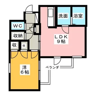 レオパレス21RX新瑞橋【3階】の間取り