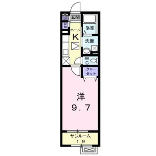 コンフォルタIII【2階】の間取り