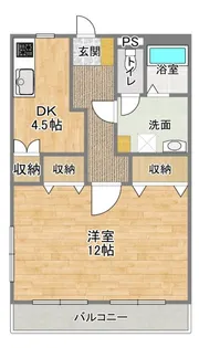 メゾンdeダイエー【1階】の間取り