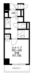 プライムアーバン番町【2階】の間取り