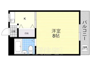 ルーチェ大住【3階】の間取り