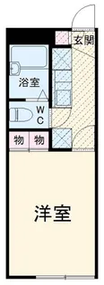 レオパレス美野里【3階】の間取り