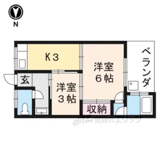 フォルム園部【1階】の間取り