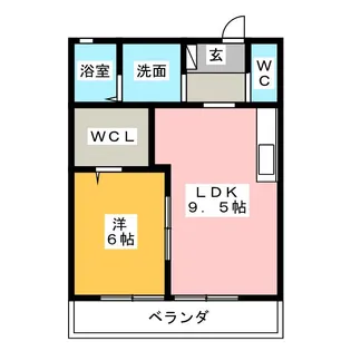 maizon Lotus 菊坂【1階】の間取り