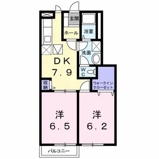 ステディールーツ【1階】の間取り
