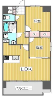 Mazon Kosakahommachi【13階】の間取り