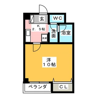 フォンティーヌ味美【3階】の間取り