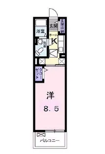 アップヒルズ【1階】の間取り