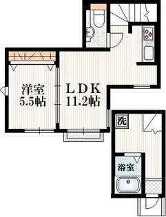 パインフィールド【2階】の間取り