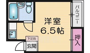 ヴィラ野崎【2階】の間取り