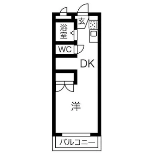 オラシオン豊田【4階】の間取り