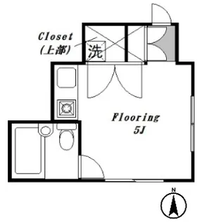 坂西荘【2階】の間取り