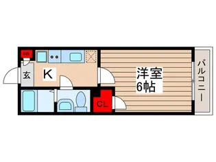 仮)フラワーロード北小金【1階】の間取り