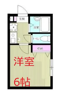 チェスナッツ戸越【2階】の間取り