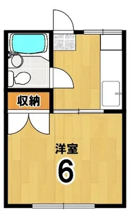 ヴィラ本間II【2階】の間取り