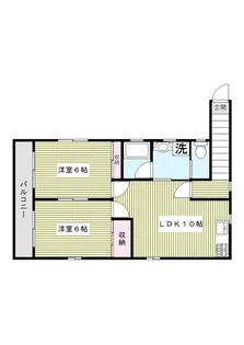 ヒルトップトミタ【3階】の間取り