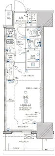 ディアレイシャス浅間町【12階】の間取り