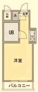 トップ広尾【1階】の間取り