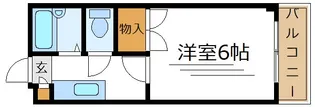 アインハイツ【1階】の間取り