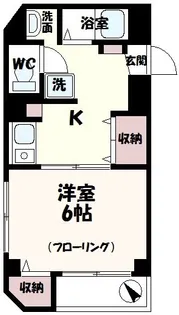 グレースYK【3階】の間取り