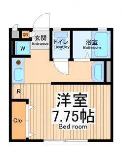 サンクレメンテ【1階】の間取り